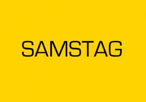 Bühnenprogramm am Samstag